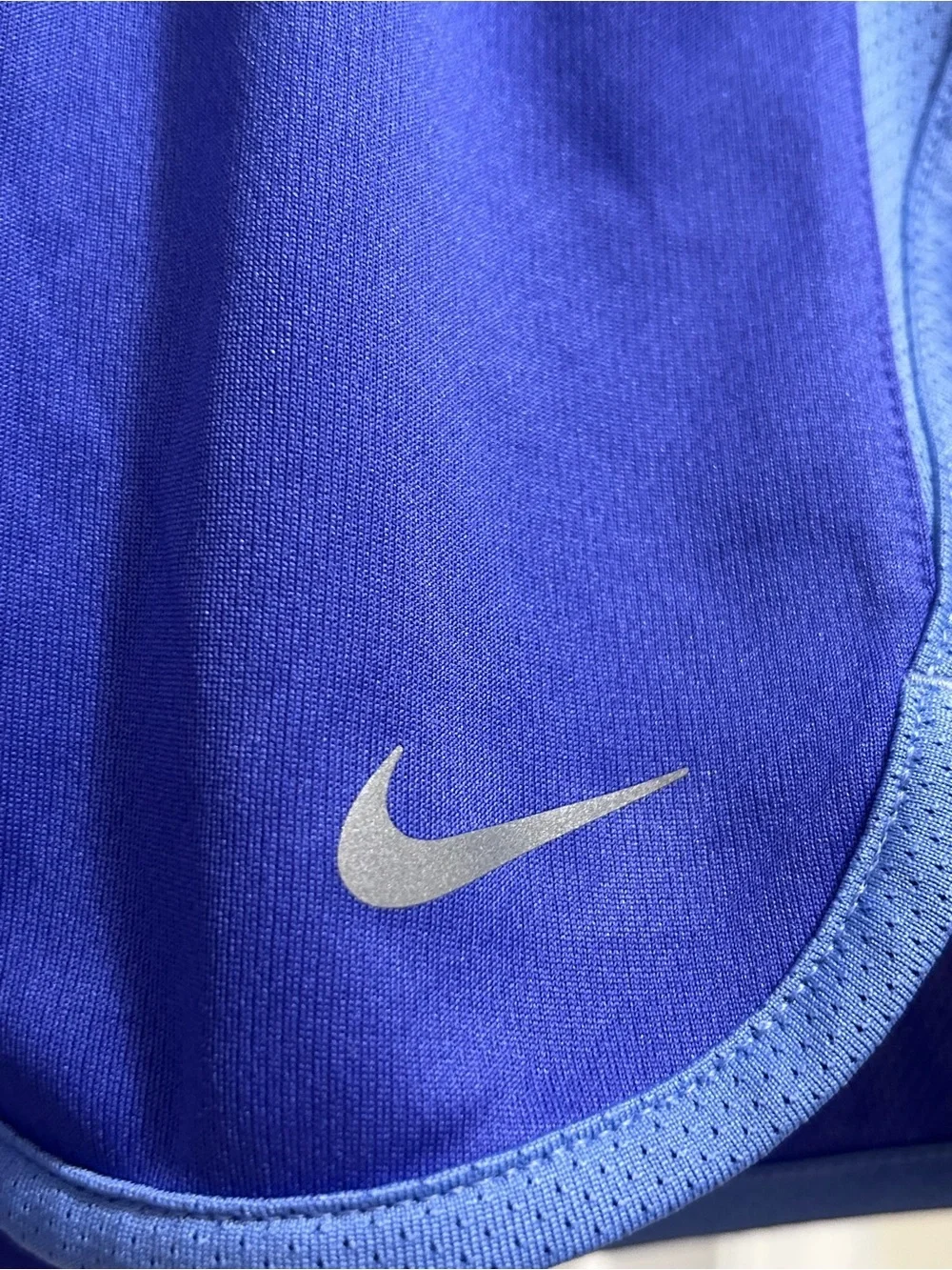 Nike Dri-Fit Women’s Size L Athletic Shorts BlueTraining